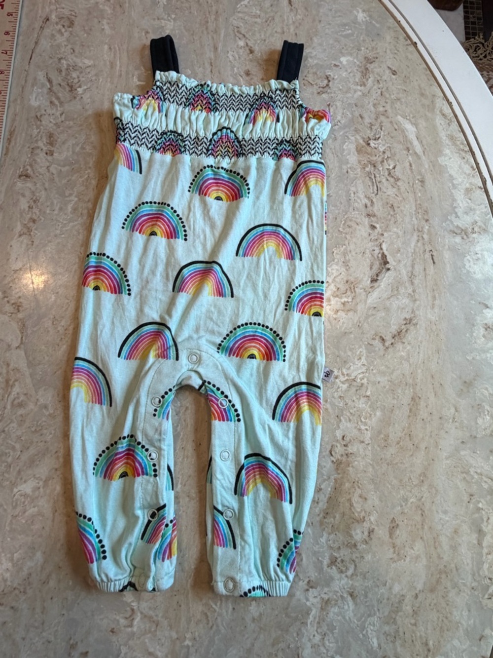 Bamboo rainbow 🌈 romper